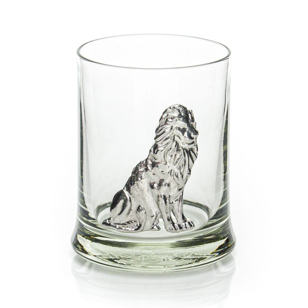 Recycled Glass Pewter Animal Tumbler