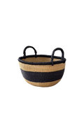Striped Anything Throws Basket