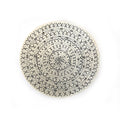 Decorative Etched Soapstone Platter 10"