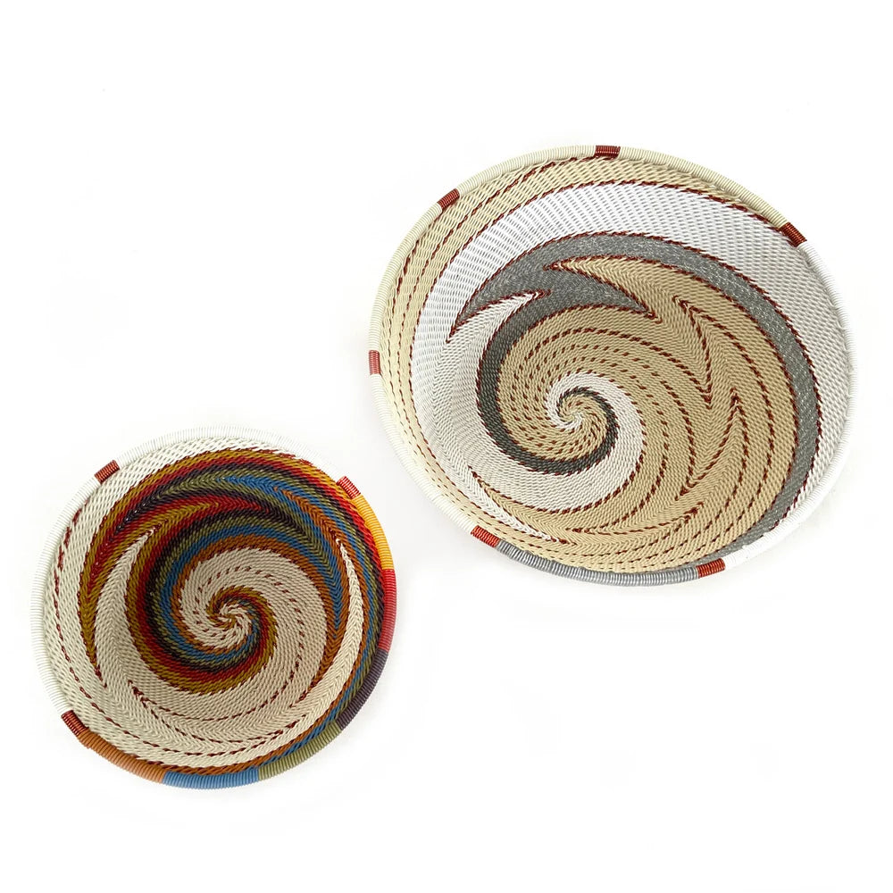 Zulu Upcycle Copper Wire Basket