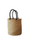 Black Stitched Laundry Basket