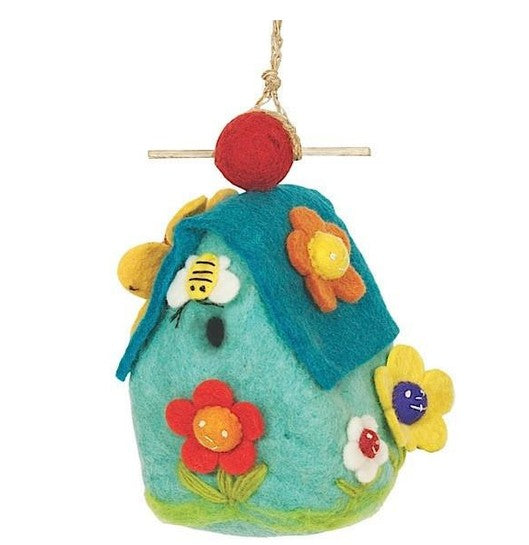 Wild Woolies Flower Bird House