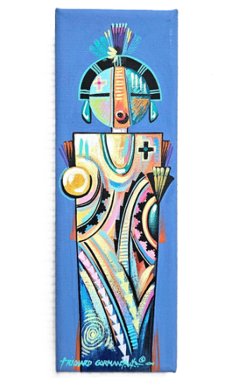 Hopi Blue Maiden Painting