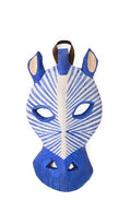 Blue Zebra Wall Mask