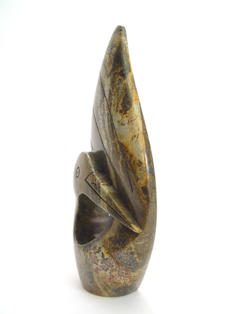 Wings Up Bird Sculpture