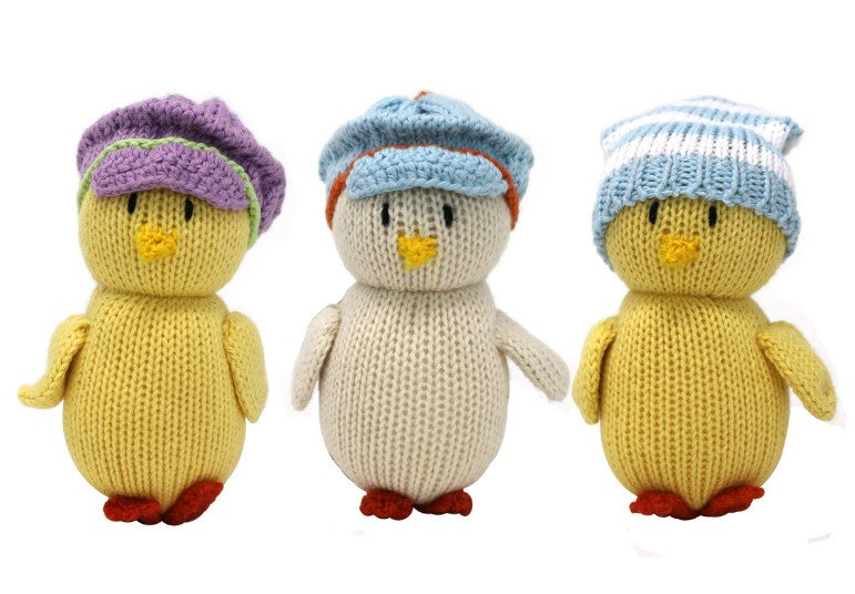 Baby Chick in Pastel Hat