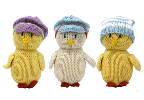 Baby Chick in Pastel Hat