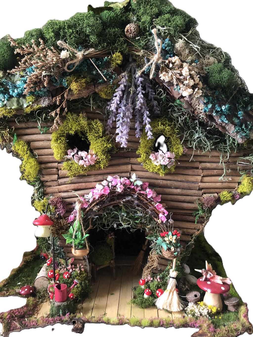 Enchanted Garden Fairy House and Swing