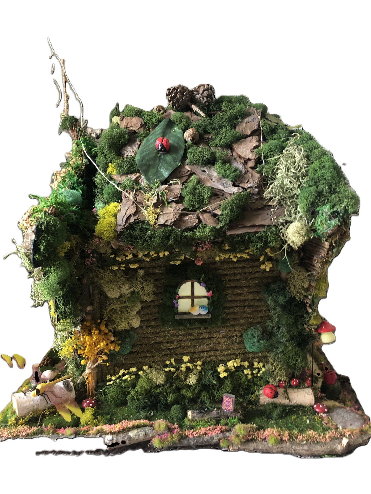 Enchanted Garden Fairy House and Swing