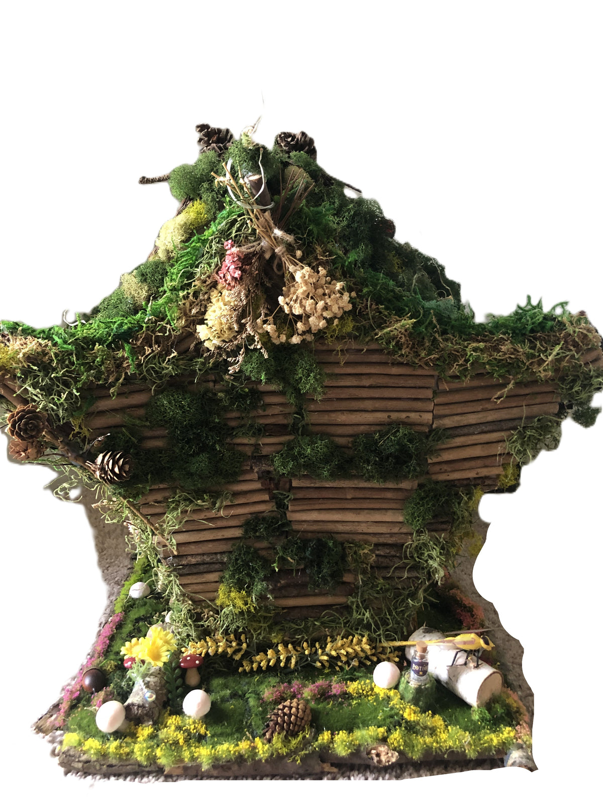Enchanted Garden Fairy House and Swing