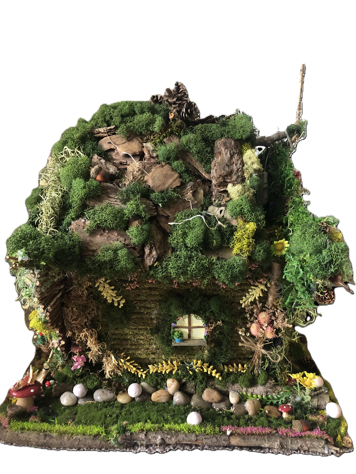 Enchanted Garden Fairy House and Swing