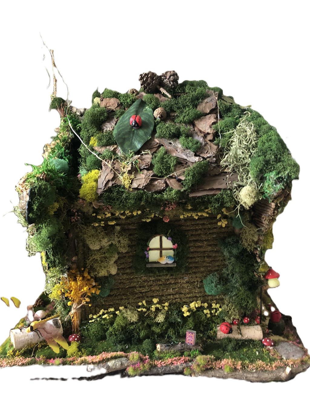 Enchanted Garden Fairy House and Swing