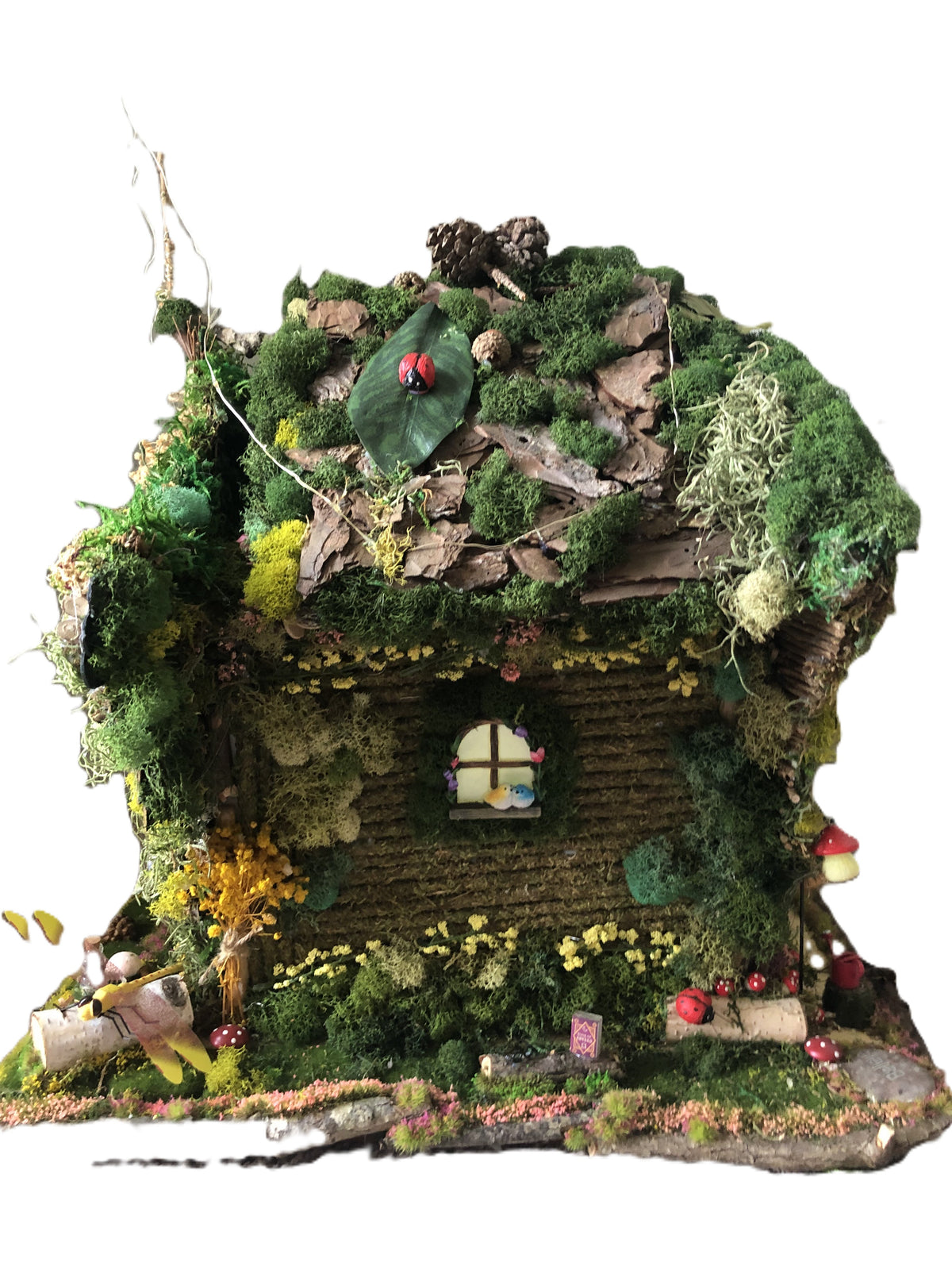 Enchanted Garden Fairy House and Swing