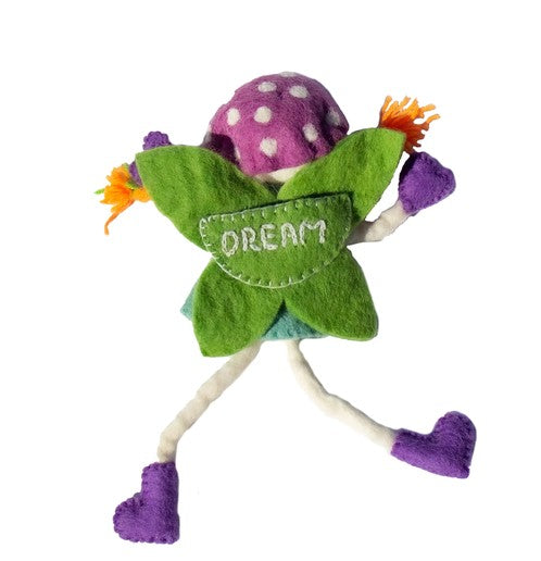 Mushroom Bonnet Tooth Fairy Doll Ginger