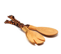 Twisted Giraffe Salad Server Set