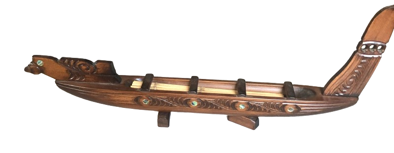Maori Waka War Canoe