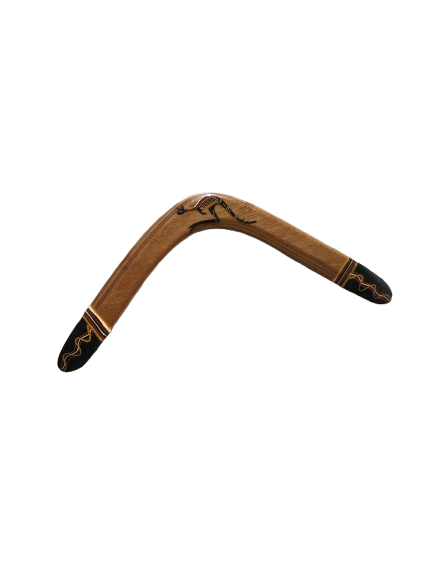 Vintage 1992 Aboriginal Boomerang