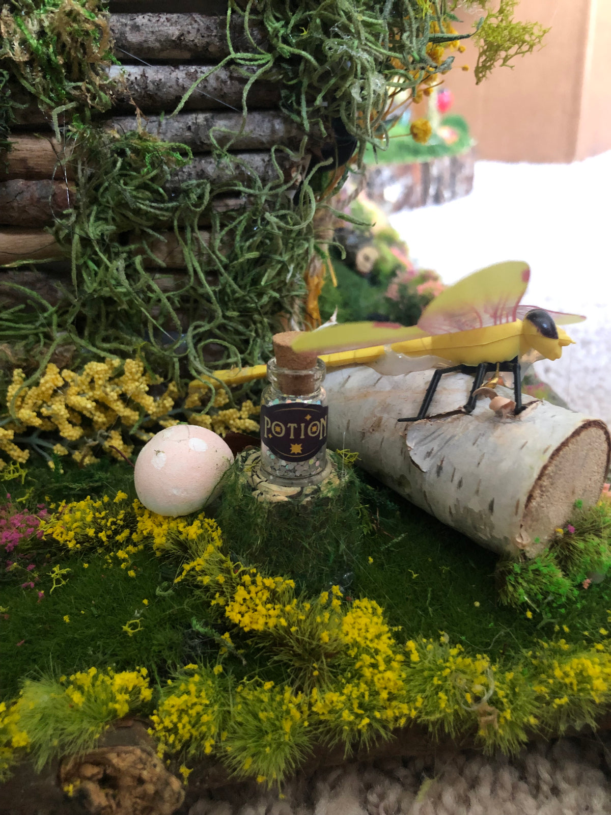 Enchanted Garden Fairy House and Swing