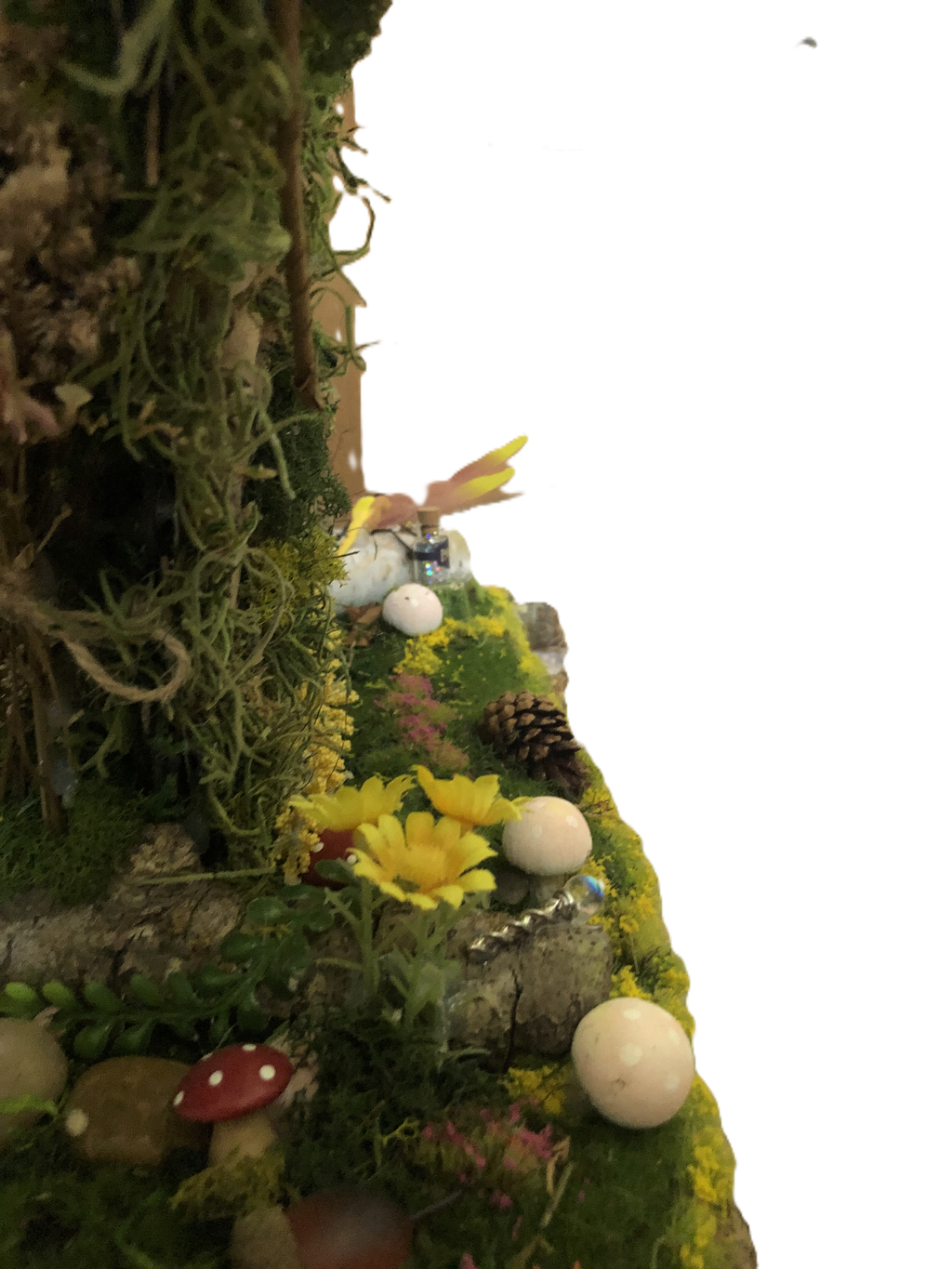 Enchanted Garden Fairy House and Swing