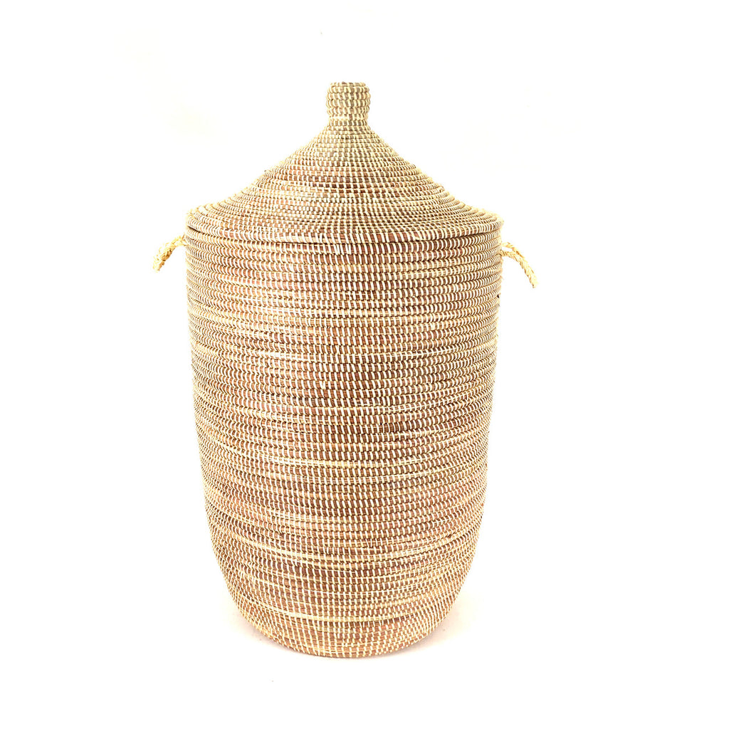 Natural Hamper Basket Large