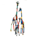 Mosaic Recycled Metal Standing Giraffe