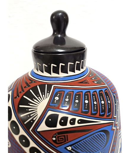 Mata Ortiz Lidded Pot