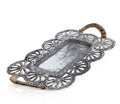 Contemporary Metal Serving Tray