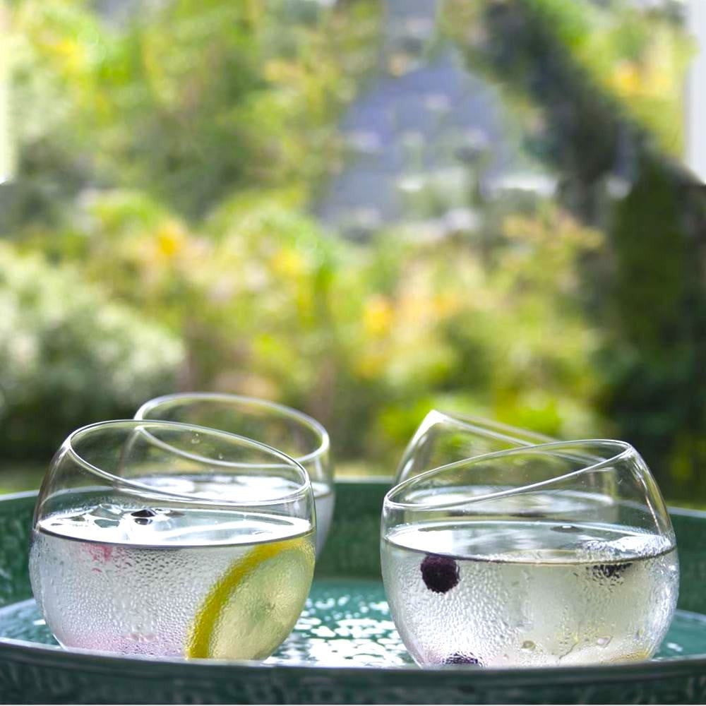 Stemless Round Tumbler Glass