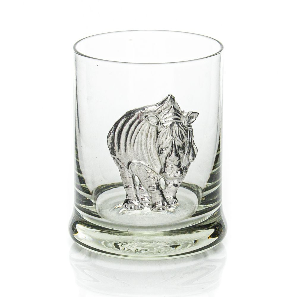 Recycled Glass Pewter Animal Tumbler