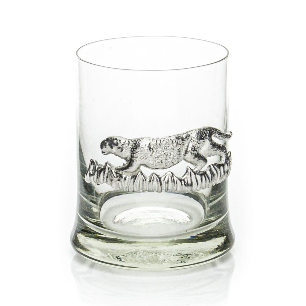 Recycled Glass Pewter Animal Tumbler
