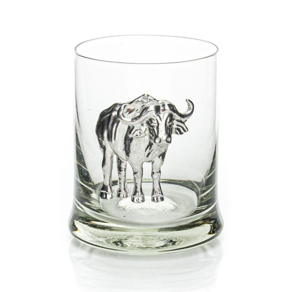 Recycled Glass Pewter Animal Tumbler