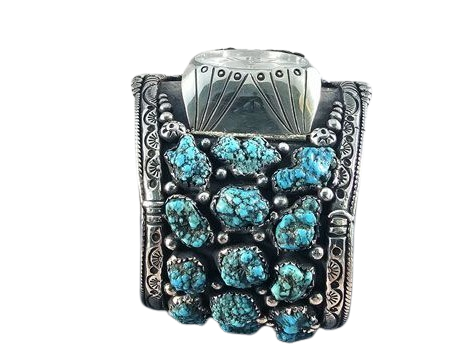Vintage Native American Navajo Watch Cuff