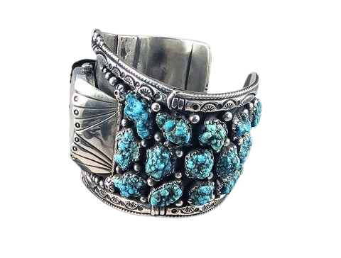 Vintage Native American Navajo Watch Cuff