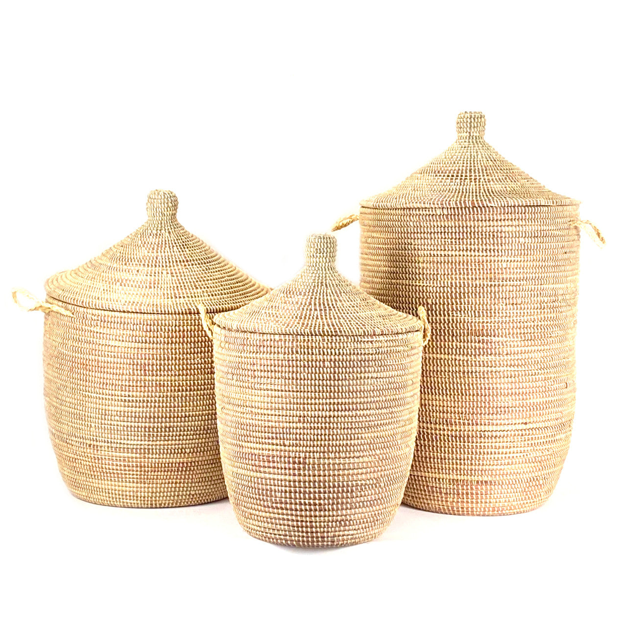 Natural Hamper Basket Large