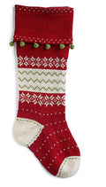 Nordic Snowflake Christmas Stocking