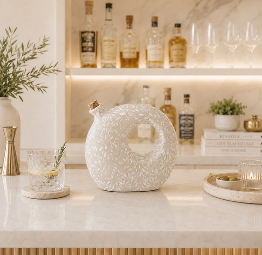 Stoneware Oil Dispenser