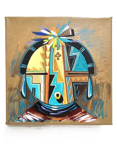 Hopi Maiden Face Painting