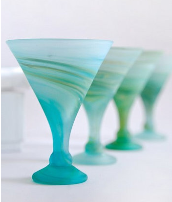 Phoenician Martini Glass