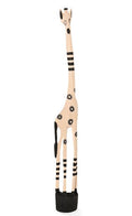African Folk Art Giraffe Sculpture