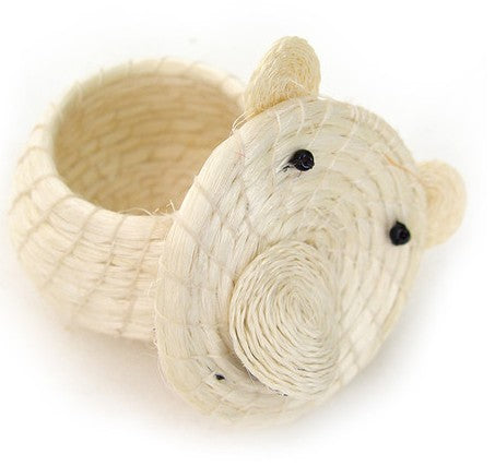 Mini Polar Bear Basket