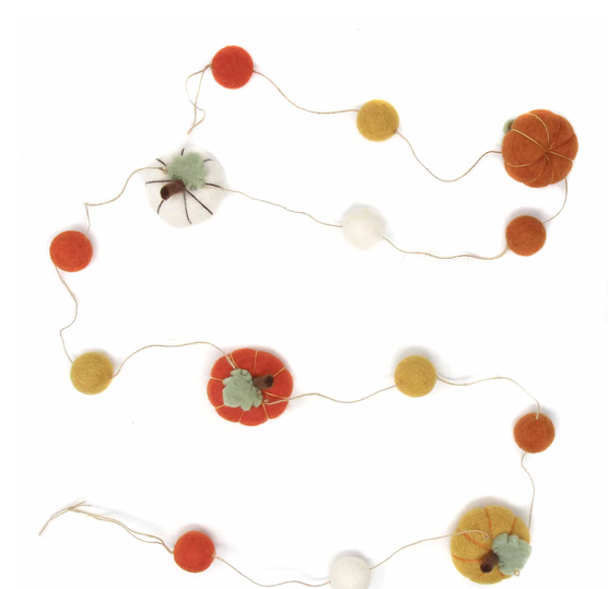 Pumpkin Spice Fall Garland