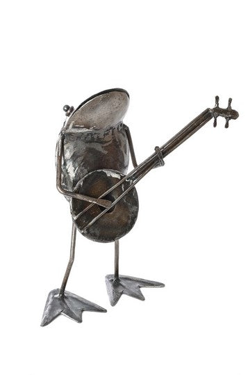 Upcycled Frog Playing Banjo