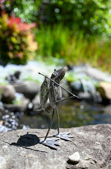 Upcycled Frog Fishing