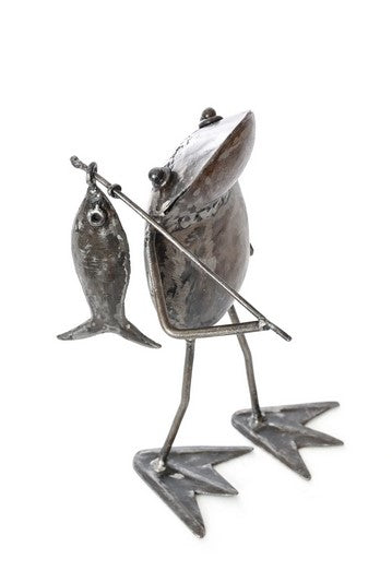 Upcycled Frog Fishing