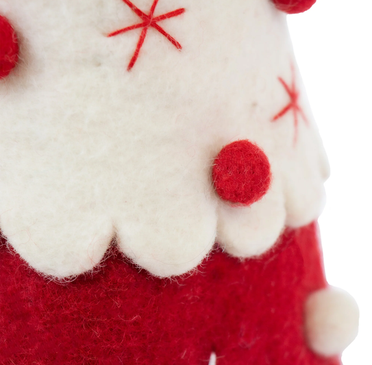 Embellished Christmas Tree Set of 3 (Red)