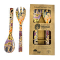 Wooden Salad Server Set  Artist Paddy Stewart