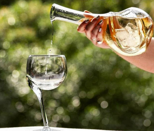 Crooked Wine Glass