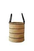 Striped Laundry Basket