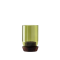 Upcyled Olive Green Tea Light Holder