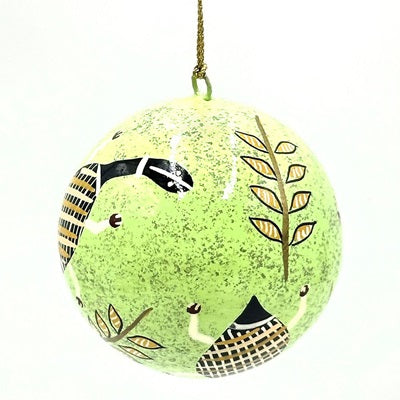 Aboriginal Art Christmas Ball Ornament Turtle Dreaming